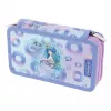 Conjunto de papelaria Herlitz Mystic Mermaid 23 peças azul rosa poliéster