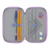 Conjunto de papelaria Herlitz Mystic Mermaid 23 peças azul rosa poliéster