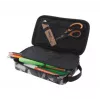 Estojo de lápis macio Herlitz 2 Go poliéster cinzento 210x130x60mm