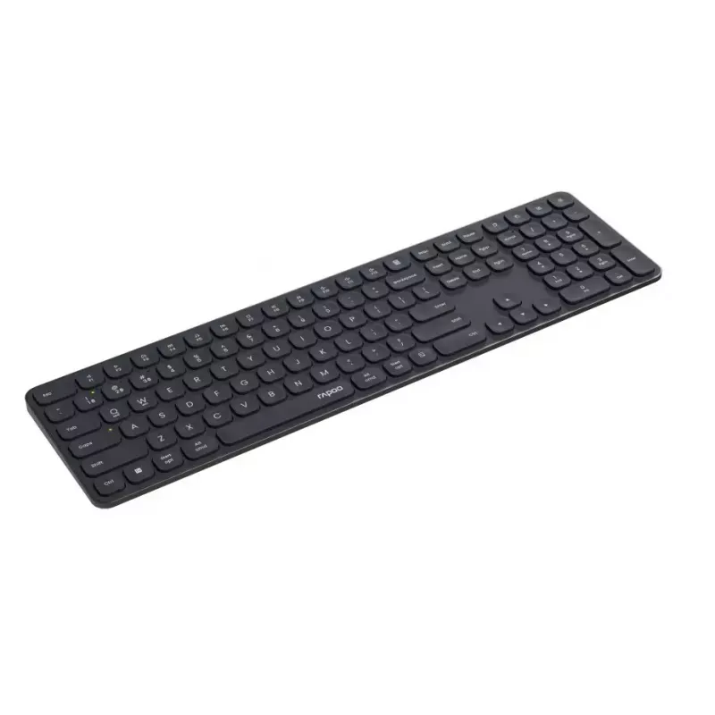 Teclado Bluetooth Rapoo 00228033 QWERTZ alemão cinzento-escuro sem fios