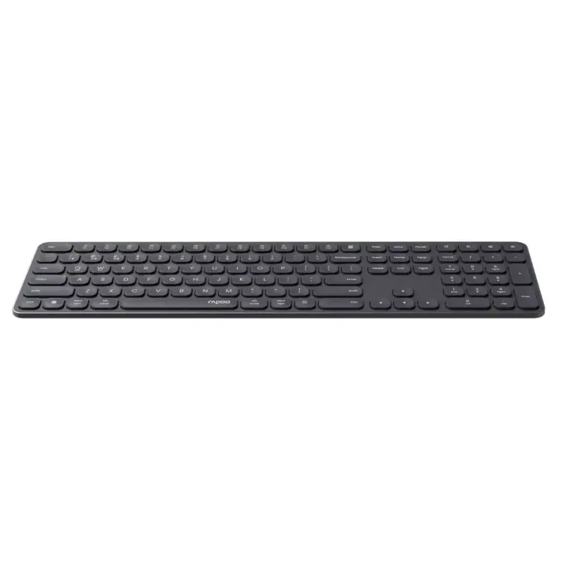 Teclado Bluetooth Rapoo 00228033 QWERTZ alemão cinzento-escuro sem fios