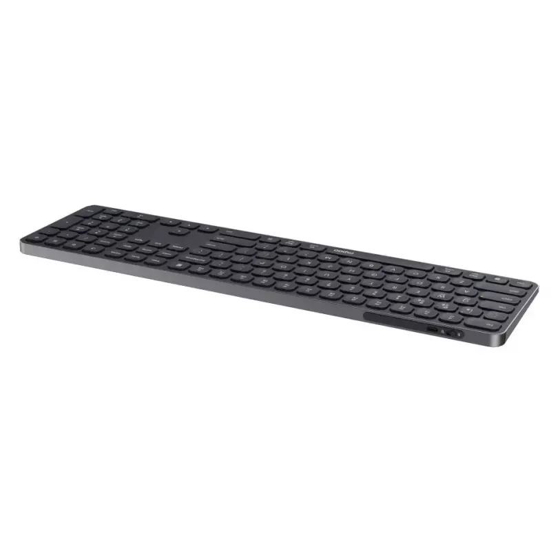 Teclado Bluetooth Rapoo 00228033 QWERTZ alemão cinzento-escuro sem fios