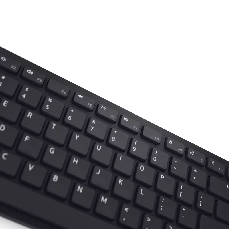 DELL KM5221W teclado e rato incluído escritório RF Wireless inglês dos EUA preto
