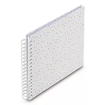 Álbum de fotografias Hama Confetti multicolor 100 folhas 10 x 15 cm encadernação em espiral