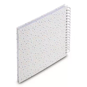 Álbum de fotografias Hama Confetti multicolor 100 folhas 10 x 15 cm encadernação em espiral