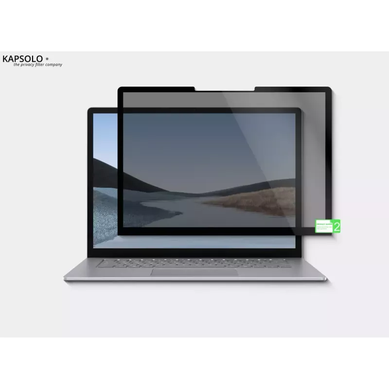 Filtro de privacidade magnético Kapsolo para Apple MacBook Pro 16 polegadas Retina (2019) — dureza 9H, 50 % de transmissão de luz, proteção de privacidade de 30°, 40,6 cm