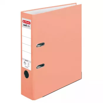 Dossier de anéis Herlitz maX.file A4 laranja