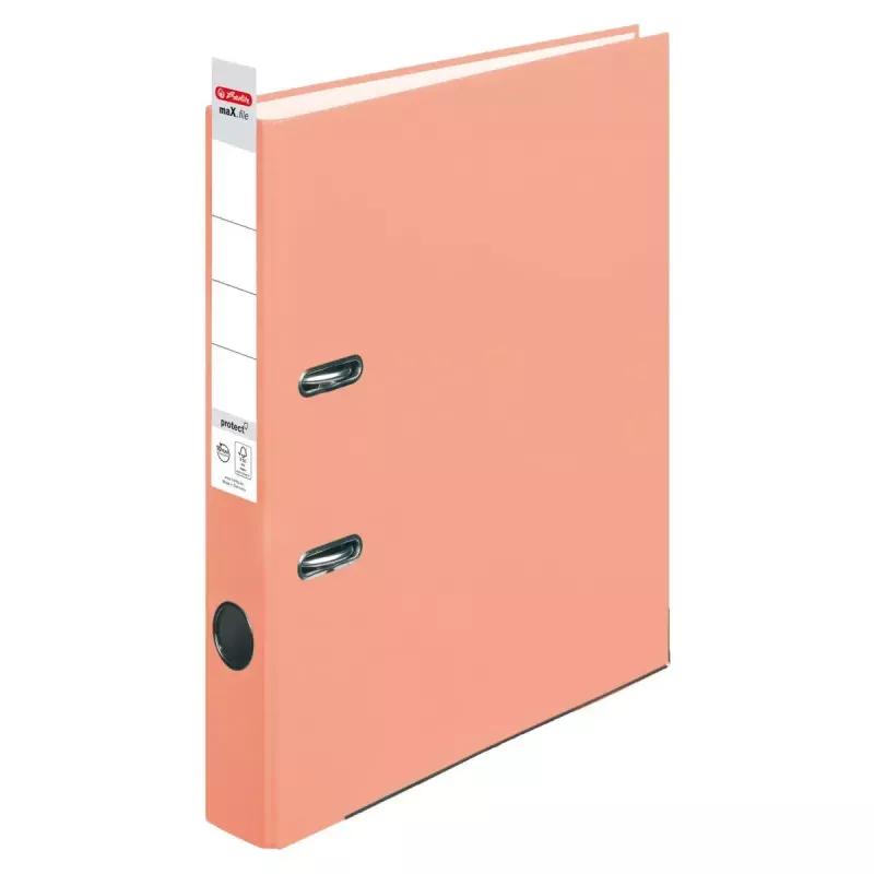 Dossier de anéis Herlitz maX.file A4 laranja