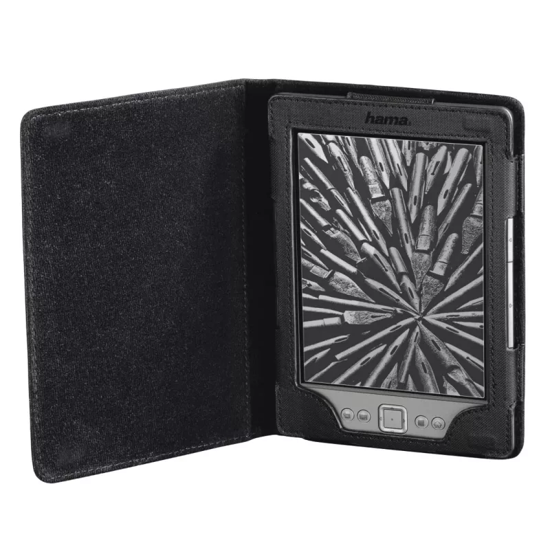 Capa para e-reader Hama Arezzo 15,2 cm (6 polegadas) tipo folio preta