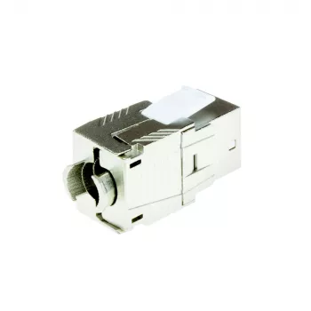 Keystone Jack CAT8 blindado sem ferramentas ACT TD8511