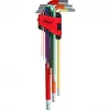 Conjunto de chaves sextavadas interiores KS Tools 151.4420 9 peças aço cromado