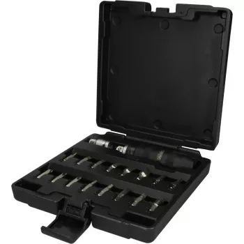 KS Tools 515.1000 conjunto de chaves de fendas de impacto manuais de 1/2 in, 18 pcs.