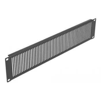 Painel cego ventilado DeLOCK painel para armário de rede 19 polegadas 66671