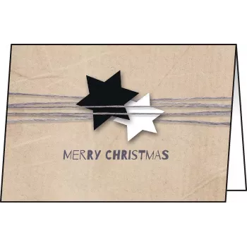 Cartão de felicitações Sigel cartões de Natal DS079 25 unidades 148x105 mm