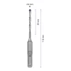 Broca Bosch SDS plus-7X 4 mm de diâmetro 115 mm de comprimento