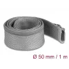 Manga de malha DeLOCK 20826 1m x 50mm cinzento