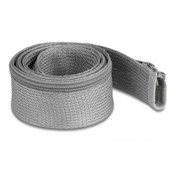 Manga de malha DeLOCK 20826 1m x 50mm cinzento