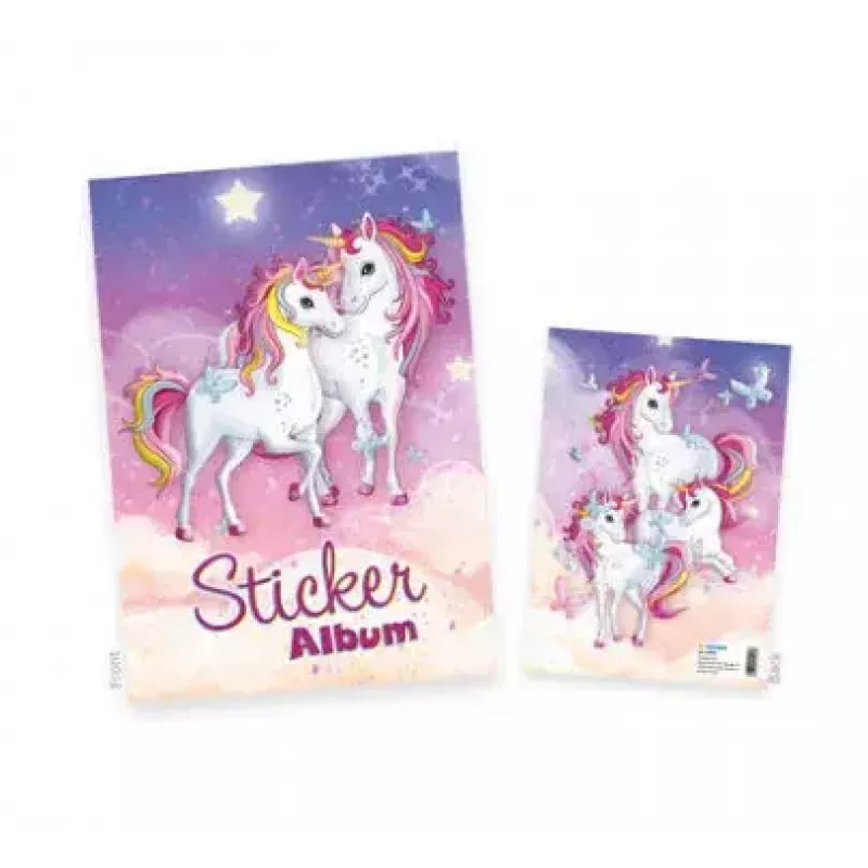 HERMA Unicorn Best Friends álbum de autocolantes, A5, 16 páginas