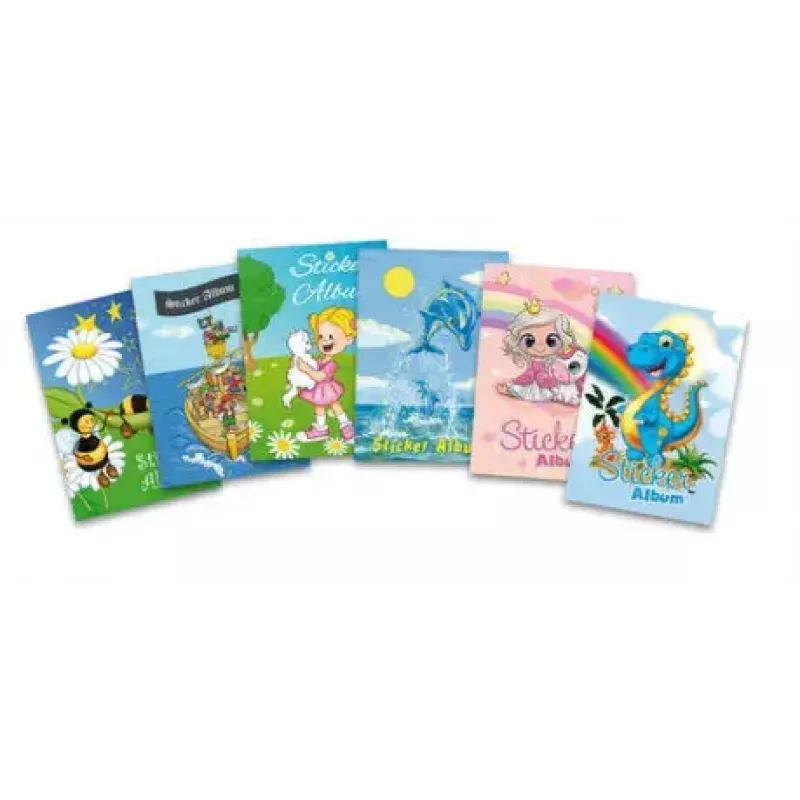 HERMA Unicorn Best Friends álbum de autocolantes, A5, 16 páginas