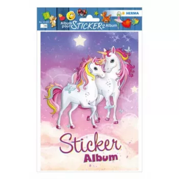 Caderno HERMA Einhorn Beste Freunde A5 16 páginas