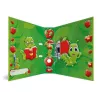 Dossier decorativo HERMA A4 Fritz der Wurm com anéis D cartão 285x315mm