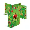 Dossier decorativo HERMA A4 Fritz der Wurm com anéis D cartão 285x315mm