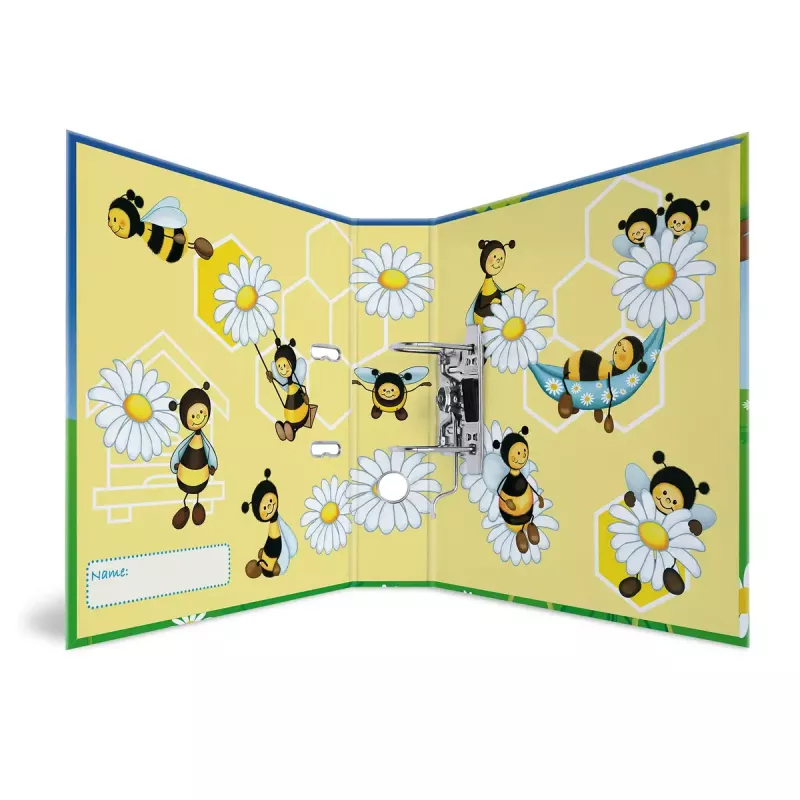 Dossier de anéis HERMA 19273 A4 multicolor cartão 285x315mm
