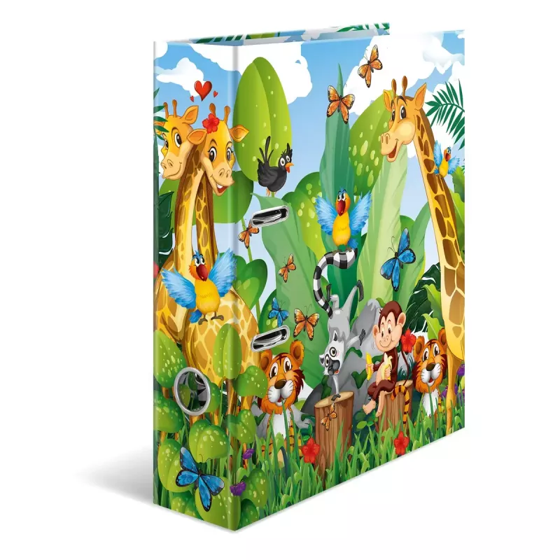 Dossier de anéis HERMA 19277 A4 multicolor cartão 285x315 mm