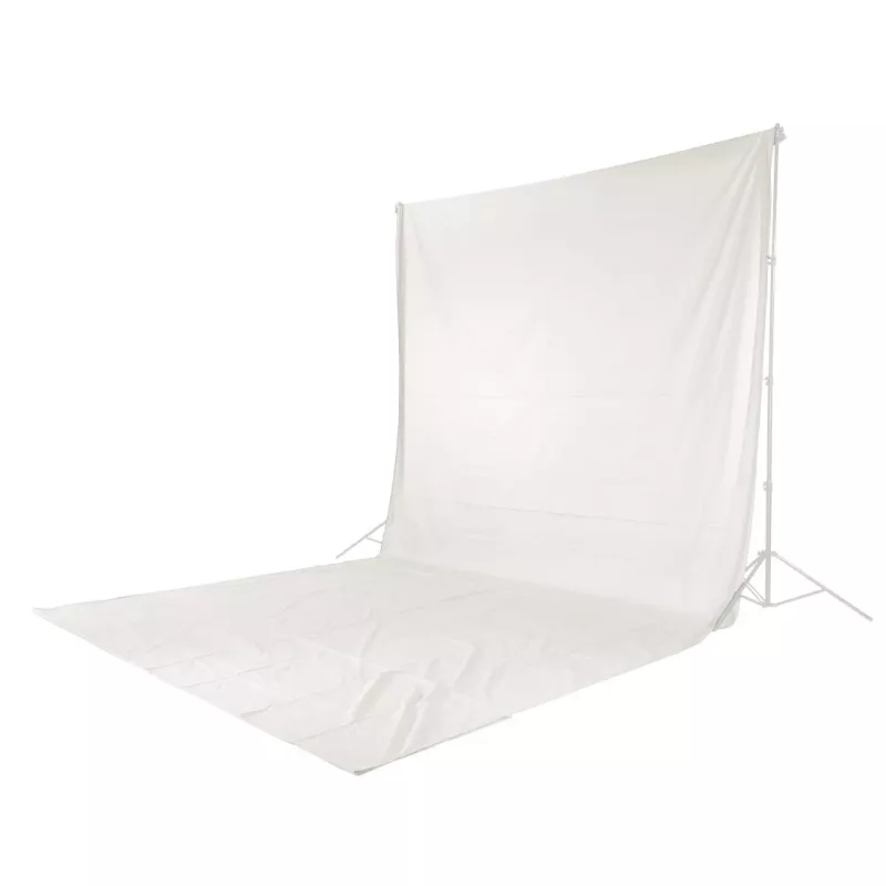 Fundo fotográfico Hama 00021156 branco algodão 2950 mm x 6000 mm