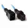 Cabo de alimentação ACT C19 IEC Lock C20 azul 3 m 16 A 230 V