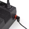 Cabo de alimentação ACT C14 - C13 IEC Lock (angular) preto 2 m, PC2045