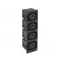 ACT C13 IEC Lock Net Entree (4 saídas) - preto, PA135015BK4