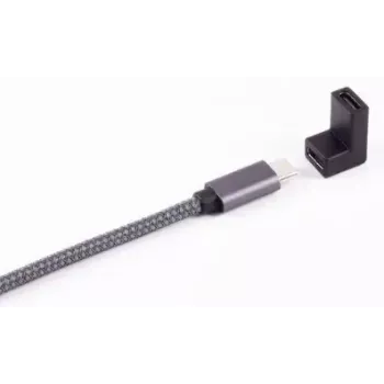 Adaptador de cabo ShiverPeaks BS13-40004 USB-C para USB-C cinzento
