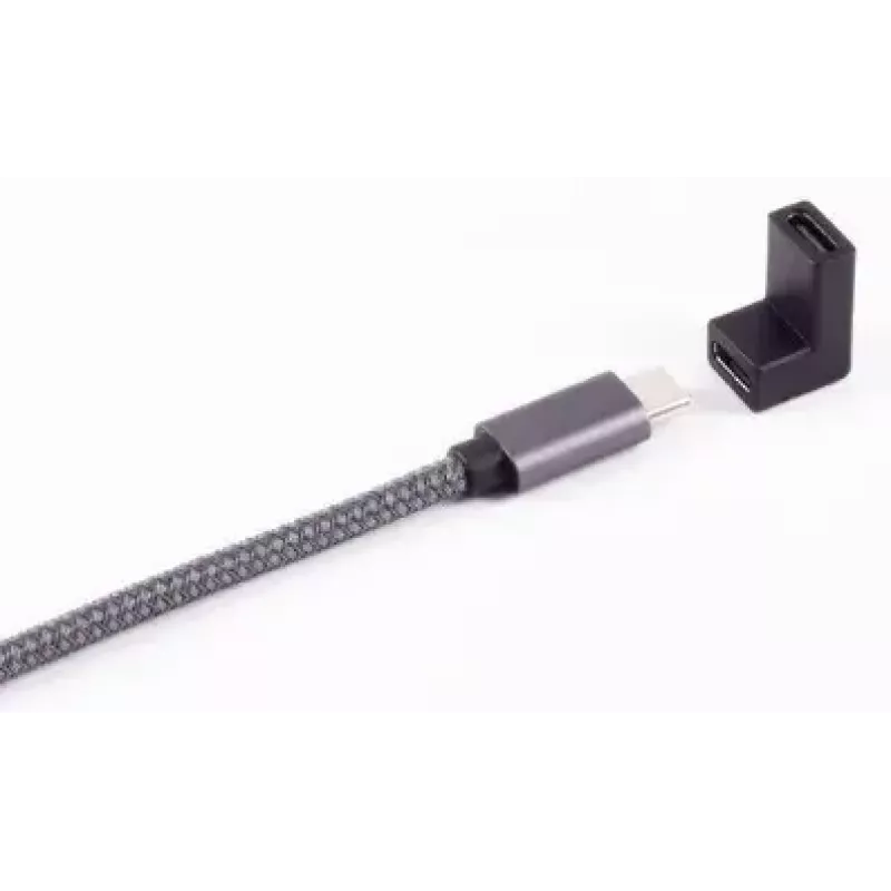 Adaptador de cabo ShiverPeaks BS13-40004 USB-C para USB-C cinzento