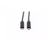 Cabo USB ShiverPeaks BS30-41075 10 m USB 3.2 Gen 2 USB-C preto