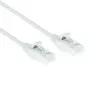 Cabo de rede ACT branco 7 metros LSZH U/UTP CAT6 Datacenter Slimline com fichas RJ45