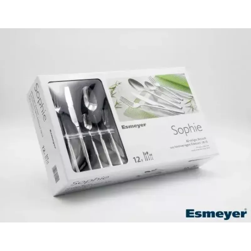 Conjunto de estojo de cutelaria Esmeyer SOPHIE 60 peças Aço inoxidável