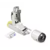 ACT ficha RJ45 CAT6A blindada para terminação em campo, sem ferramentas, 4PPoE 100W