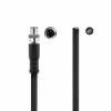 ACT Industrial cabo de sensor de 3,00 metros M8A 3 pinos ficha macho para extremidade aberta, cabo TPE Ultraflex Xtreme, blindado