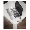 Hama Cabo de segurança USB Prateado, Transparente 1,8 m