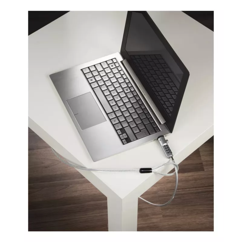 Hama Cabo de segurança USB Prateado, Transparente 1,8 m
