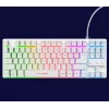 Trust GXT 833W Thado Teclado Gaming USB QWERTZ Alemão Branco