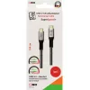 Cabo USB 2GO 797514 USB 3.2 Gen 2x2 1,2 m USB-C Preto Prateado