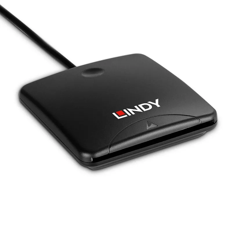Lindy 43407 leitor de cartões inteligentes USB 2.0