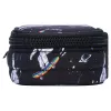 Herlitz Space Skater Estojo macio Poliéster Azul-escuro Branco