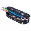 Herlitz Space Skater Estojo macio Poliéster Azul-escuro Branco