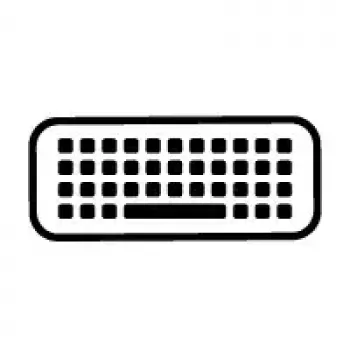 Teclado de membrana sem fios tamanho completo HP 220 – Preto, RF 2,4 GHz, recetor USB-A, QWERTY, teclado numérico, pilha AAA