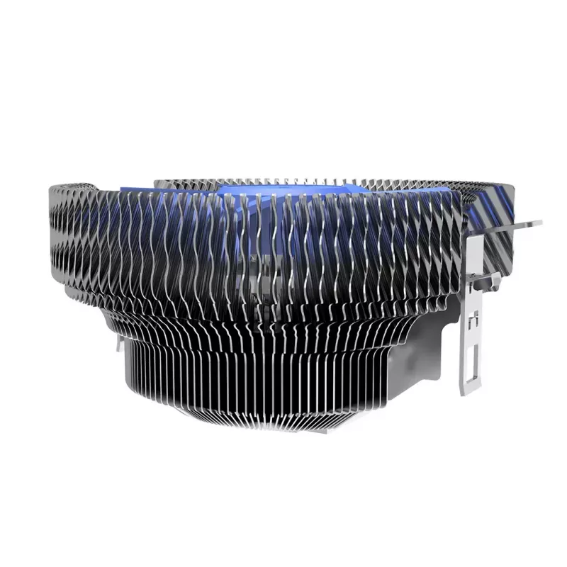 Conjunto de refrigeração PCCOOLER E90 Dissipador de CPU top-blow 8 cm 1000-2000 rpm rolamento hidráulico Azul