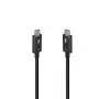 Cabo Lindy 1m Thunderbolt 5, 80Gbit/s, Passivo, ficha, ficha, 1 m, 80 Gbit/s, Preto, Níquel