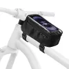 Bolsa/cesto de bicicleta Hama 00121353 para quadro 1,7 l poliéster preto